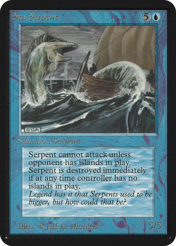 Sea Serpent (LEA-) - Limited Edition Alpha