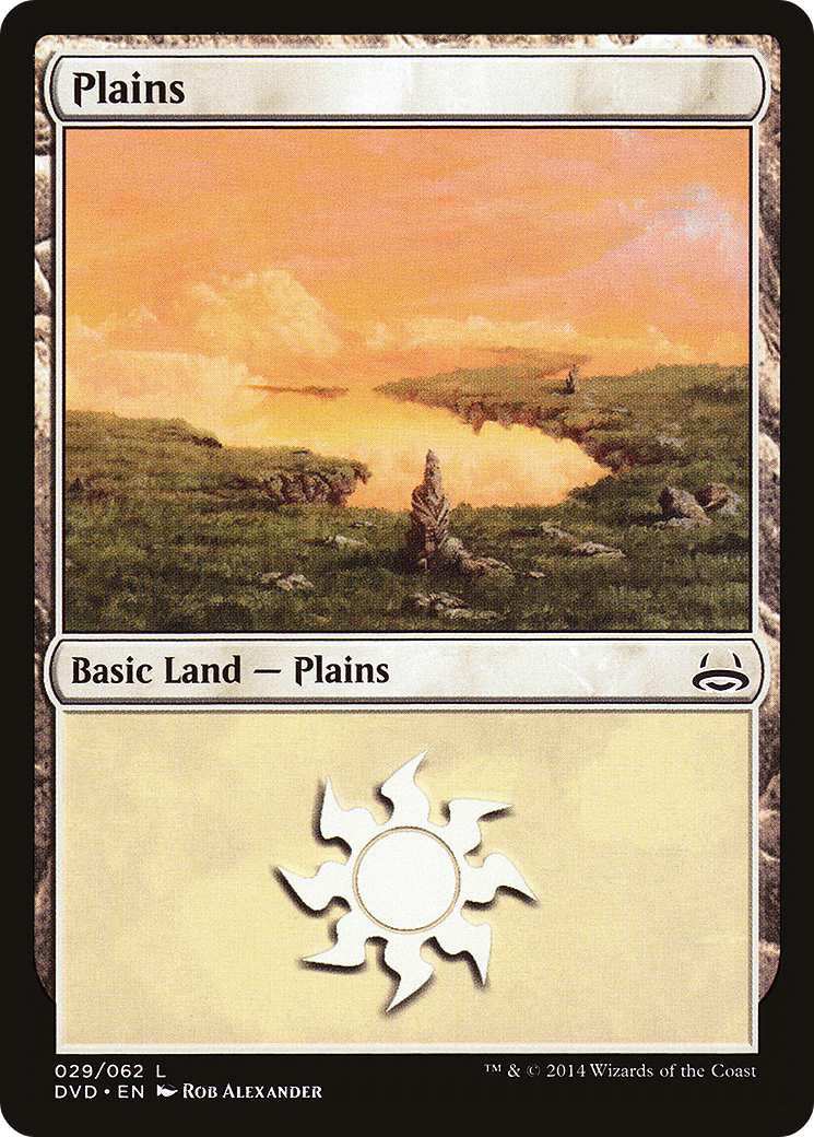 Plains (29) (Divine vs. Demonic) (DD3-029) - Duel Decks Anthology: Divine vs. Demonic