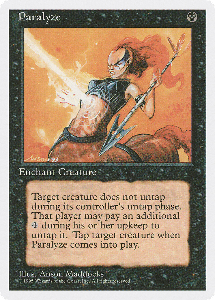 Paralyze (4ED-) - Fourth Edition