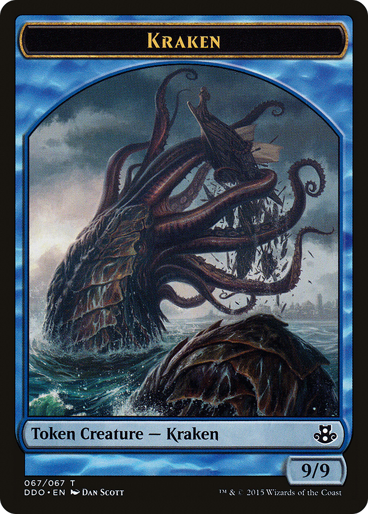 Kraken Token (DDO-067) - Duel Decks: Elspeth vs. Kiora