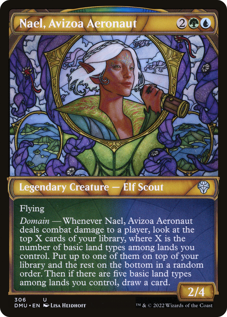 Nael, Avizoa Aeronaut (Showcase) (DMU-306) - Dominaria United: (Showcase) Foil