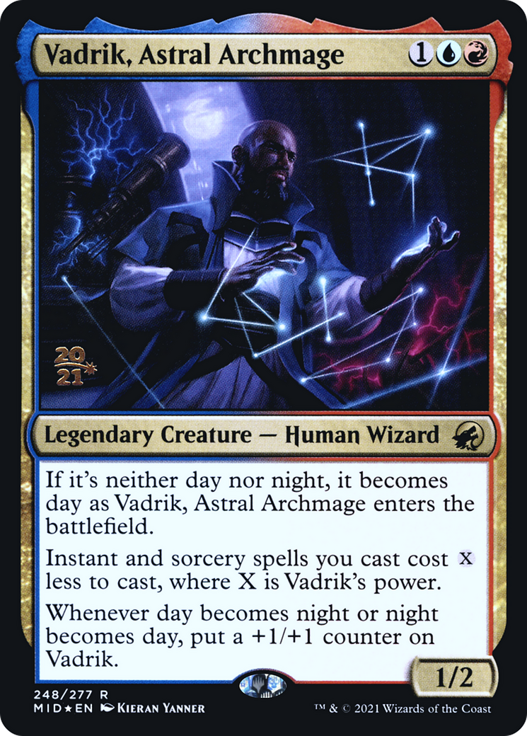 Vadrik, Astral Archmage (PRE-248) - Innistrad: Midnight Hunt Promos Foil