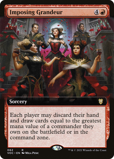 Imposing Grandeur (Extended Art) [Innistrad: Crimson Vow Commander]