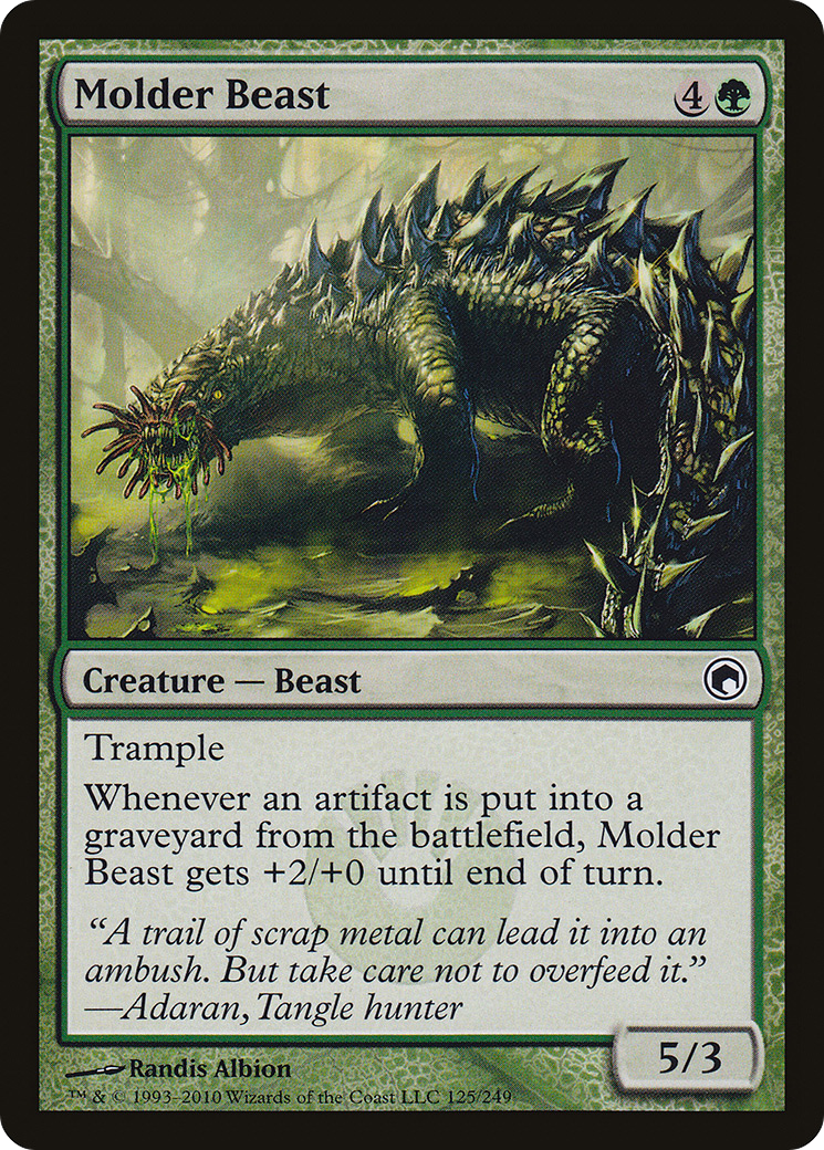 Molder Beast (SOM-125) - Scars of Mirrodin
