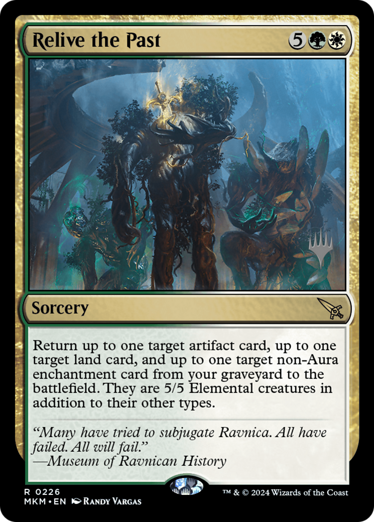 Relive the Past (PPMKM-226) - Murders at Karlov Manor Promos Foil