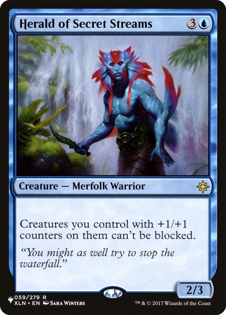 Herald of Secret Streams (LIST-059/279) - The List