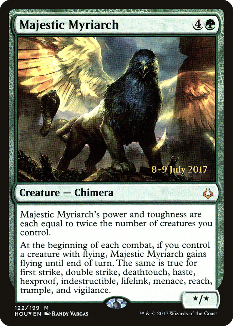 Majestic Myriarch (PRE-122) - Hour of Devastation Promos Foil