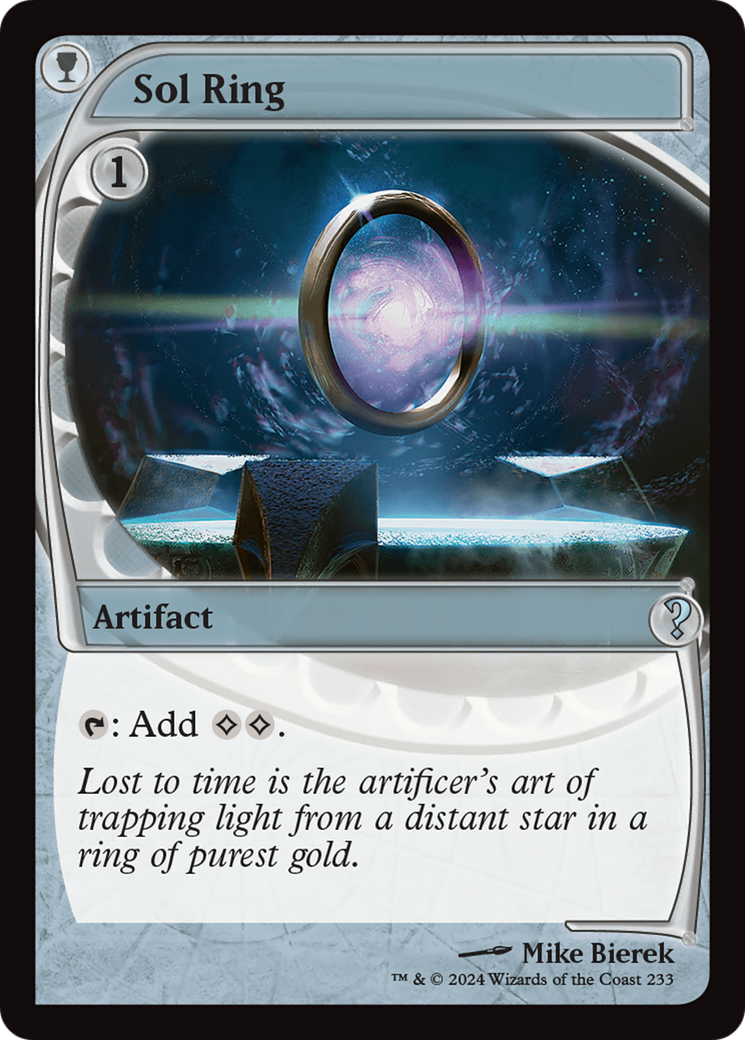 Sol Ring (Future Sight) (MB2-233) - Mystery Booster 2 Foil