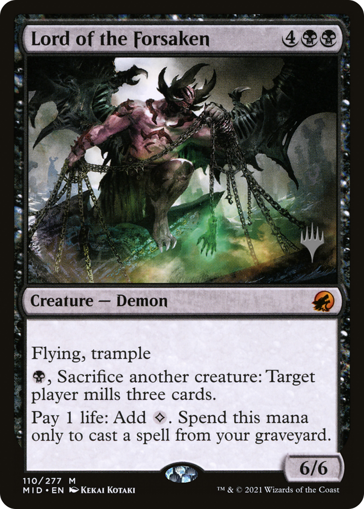 Lord of the Forsaken (PPMID-110) - Innistrad: Midnight Hunt Promos