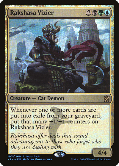 Rakshasa Vizier (UMP-193) - Khans of Tarkir Promos Foil