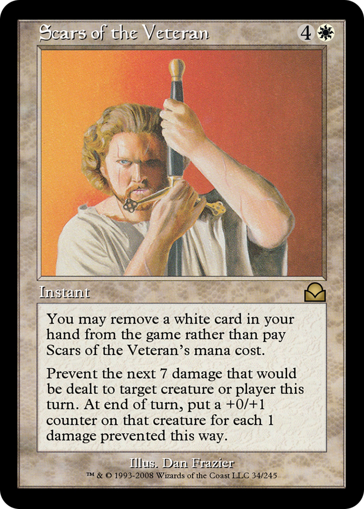 Scars of the Veteran (ME2-034) - Masters Edition II Foil