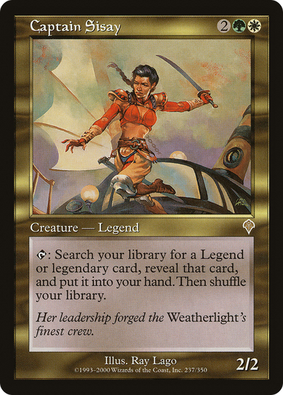 Captain Sisay (INV-237) - Invasion Foil