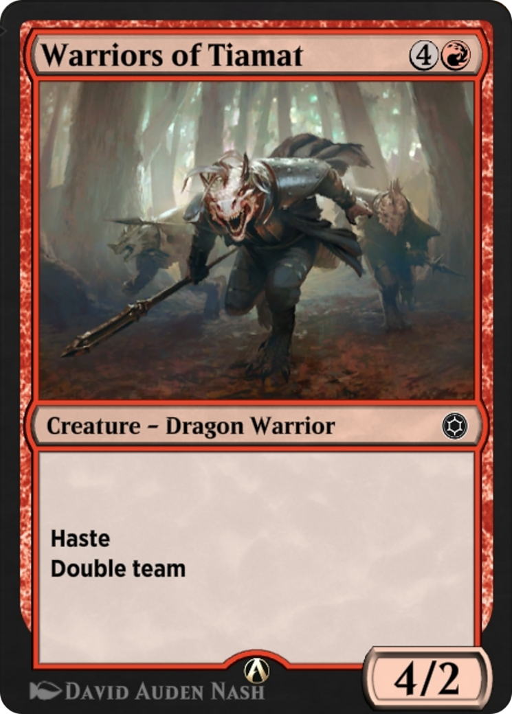 Warriors of Tiamat (HBG-064) - Alchemy Horizons: Baldur's Gate