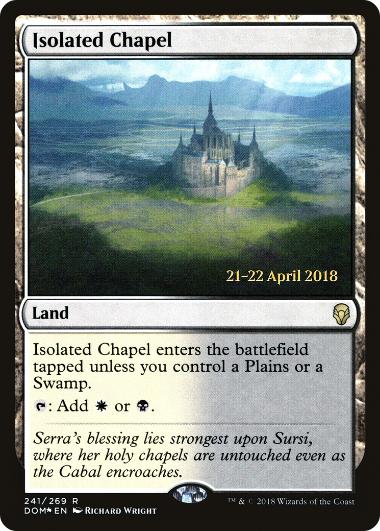 Isolated Chapel (PRE-241) - Dominaria Promos Foil