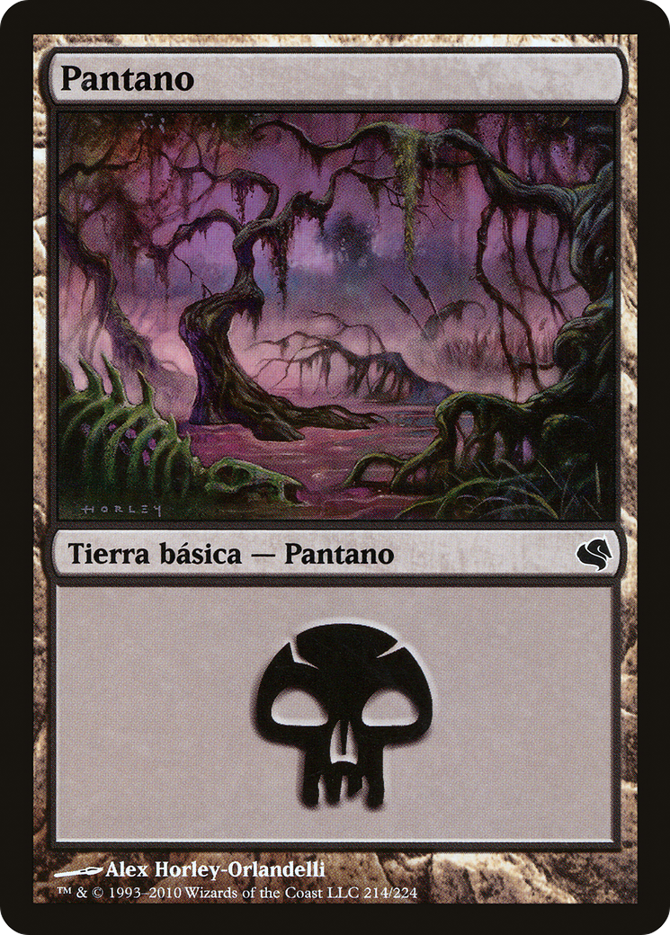 Swamp (Spanish) - "Pantano" (214) (PS11-214) - Salvat 2011