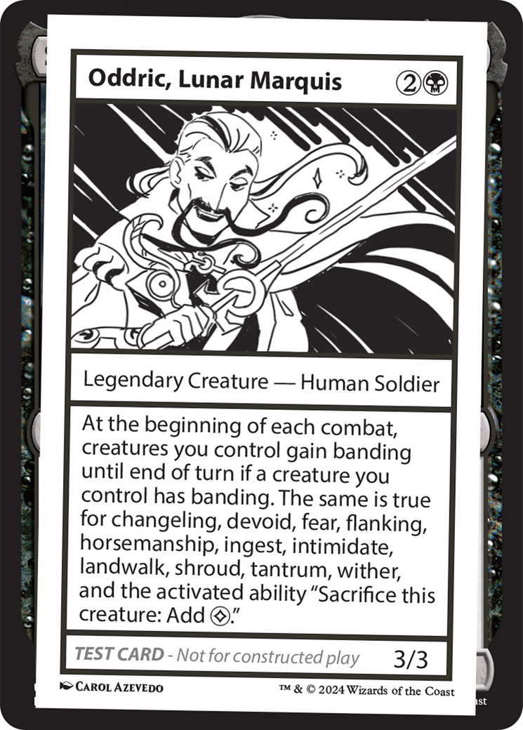 Oddric, Lunar Marquis (MB2PC-) - Mystery Booster 2