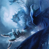 Cyclone Summoner Art Card (ASKHM-013) - Art Series: Kaldheim (Borderless)