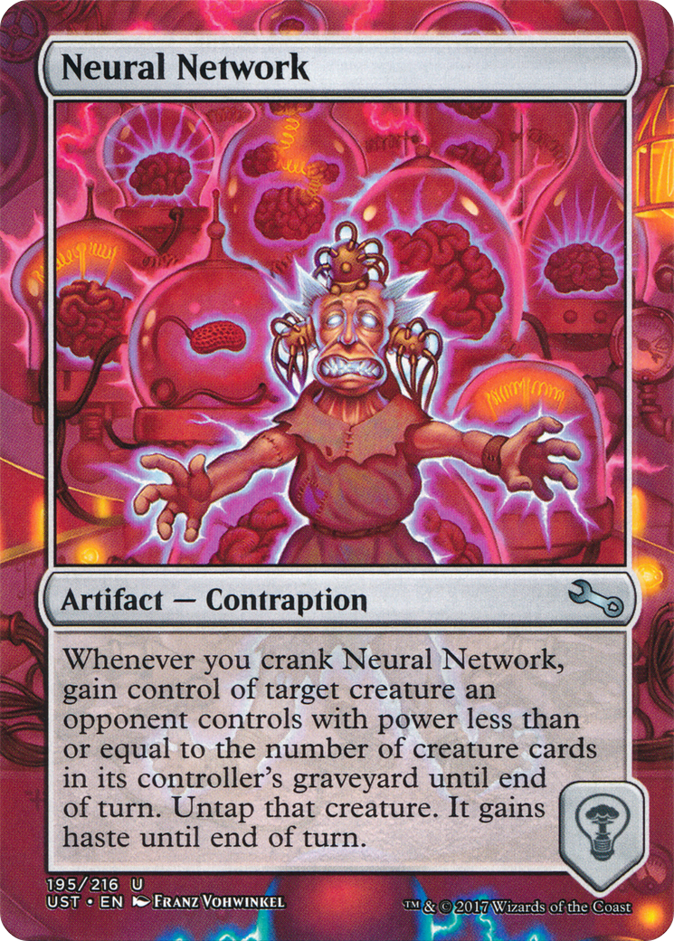 Neural Network (UST-195) - Unstable (Borderless)