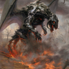 Scion of Draco // Scion of Draco (AMH2-062) - Modern Horizons 2 Art Series (Borderless)