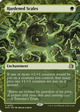 Hardened Scales (WOT-055) - Wilds of Eldraine: Enchanting Tales: (Showcase) (Borderless)