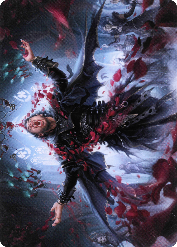Bloodsoaked Reveler // Bloodsoaked Reveler (AVOW-029) - Crimson Vow Art Series (Borderless) Foil