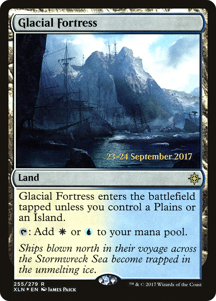 Glacial Fortress (PRE-255) - Ixalan Promos Foil