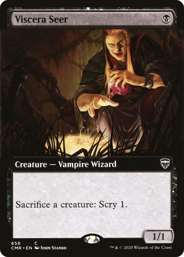 Viscera Seer (Extended Art) (CMR-658) - Commander Legends: (Extended Art)