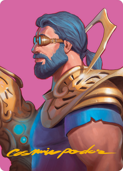 Satya, Aetherflux Genius // Satya, Aetherflux Genius (AMH3-026) - Modern Horizons 3 Art Series (Borderless)