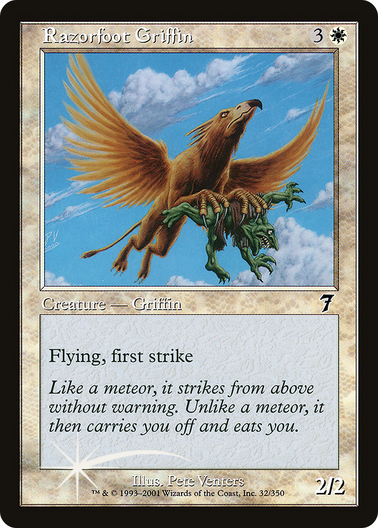 Razorfoot Griffin (7ED-032) - 7th Edition