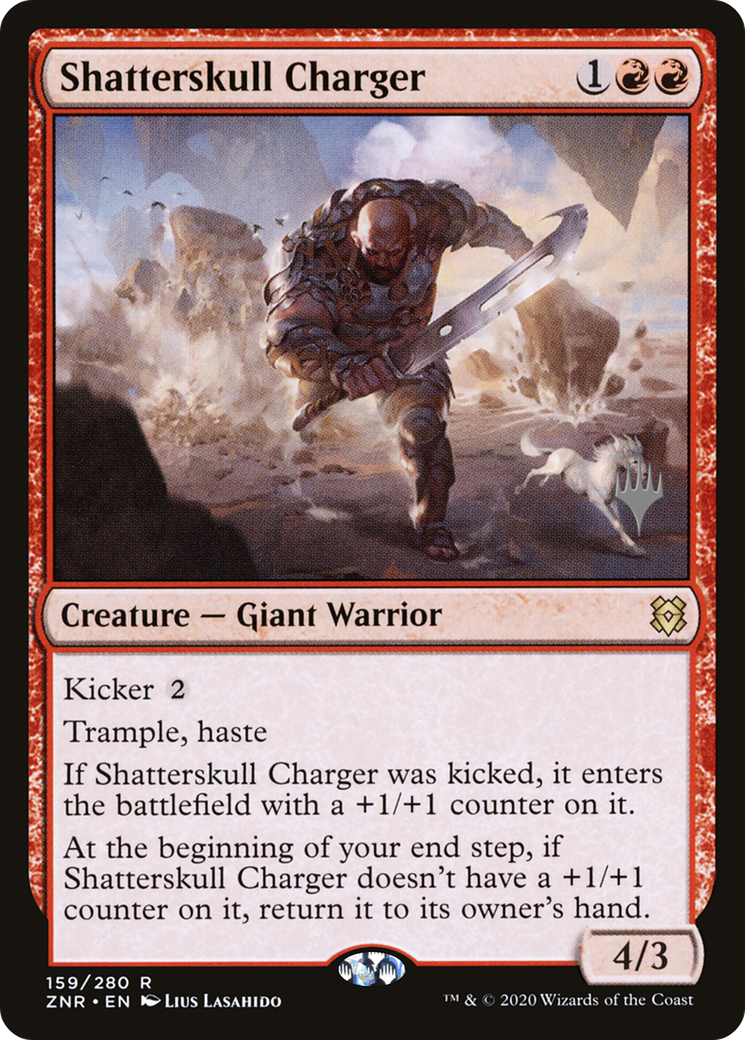 Shatterskull Charger (PPZNR-159P) - Zendikar Rising Promos Foil