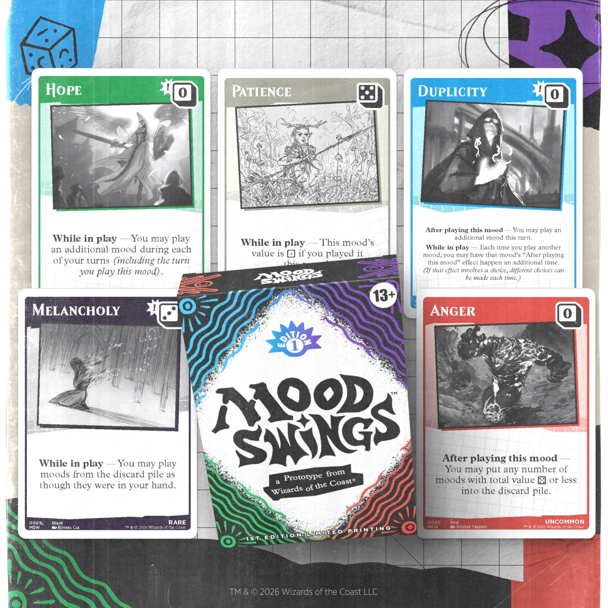 Secret Lair Drop: Mood Swings - 1st Edition