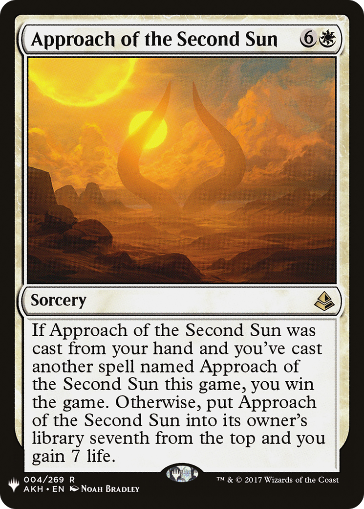 Approach of the Second Sun (LIST-004) - The List