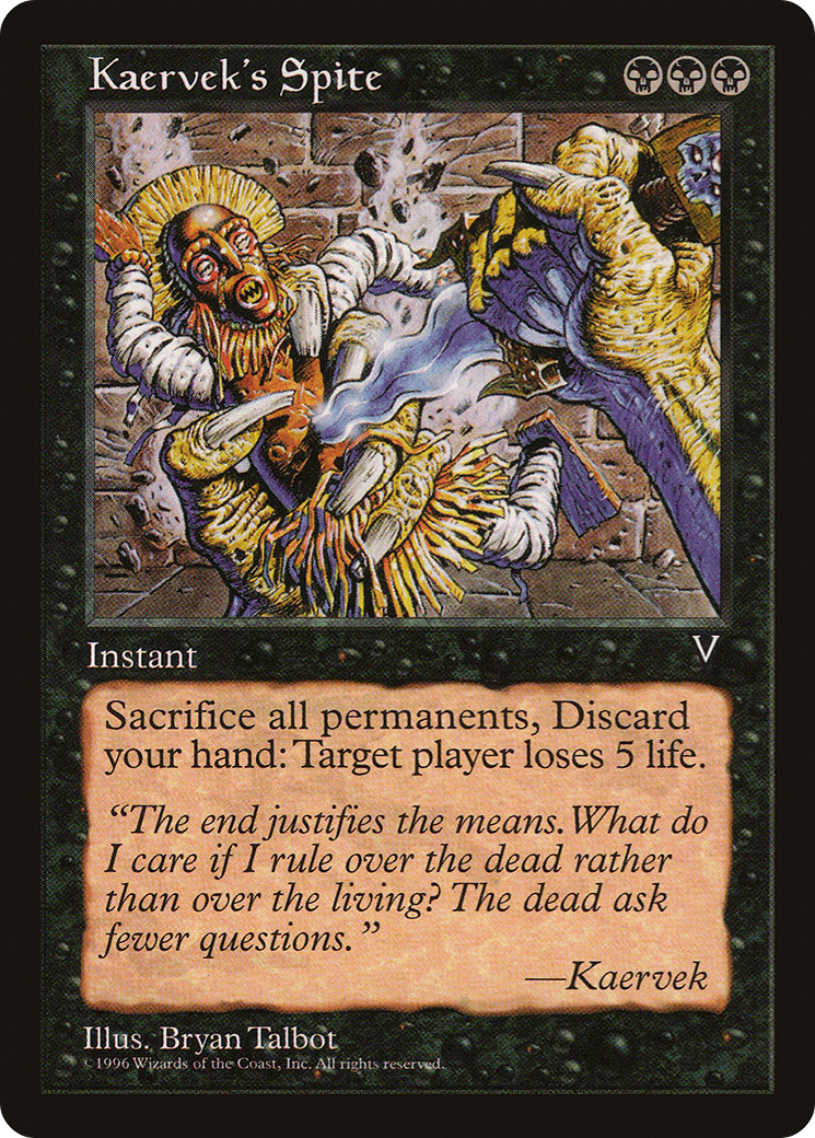 Kaervek's Spite (VIS-) - Visions