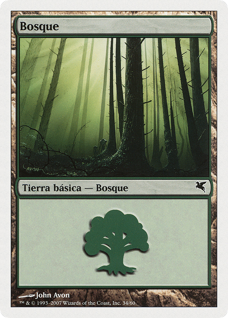 Forest (Spanish) - "Bosque" (I34) (PSAL-I34) - Salvat 2005