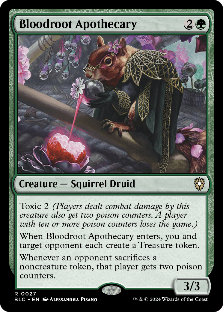 Bloodroot Apothecary (BLC-027) - Bloomburrow Commander