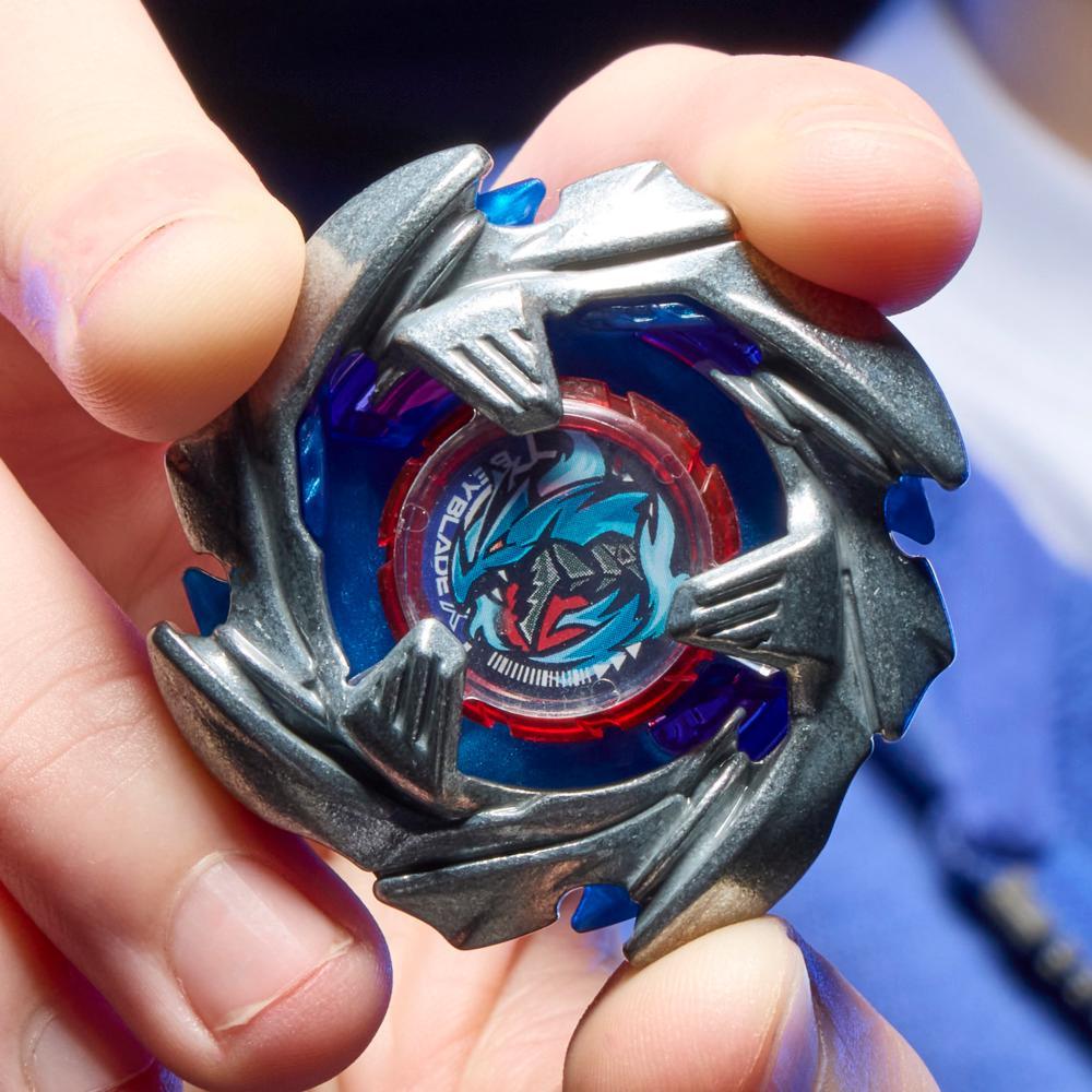 Beyblade X: Cobalt Dragoon 2-60C Deluxe Left-Spin String Launcher