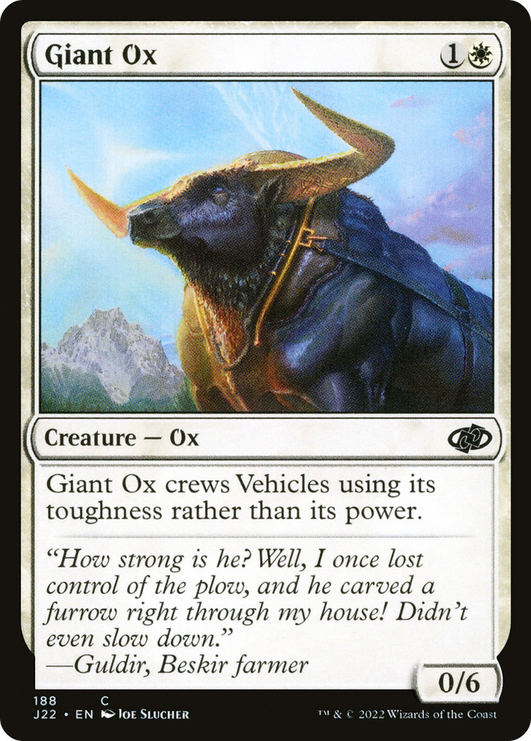 Giant Ox (J22-188) - Jumpstart 2022