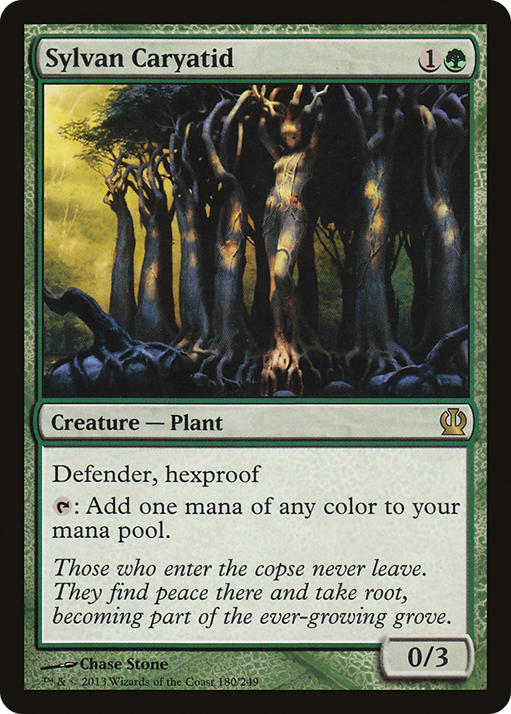 Sylvan Caryatid (THS-180) - Theros
