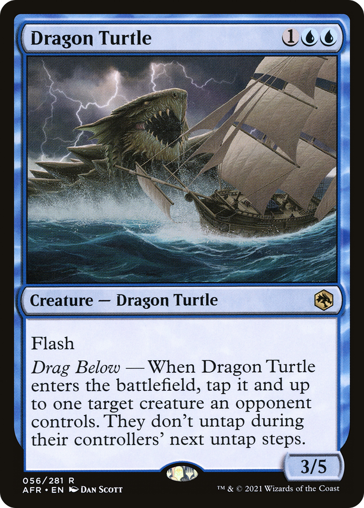 Dragon Turtle (AFR-056) - Adventures in the Forgotten Realms
