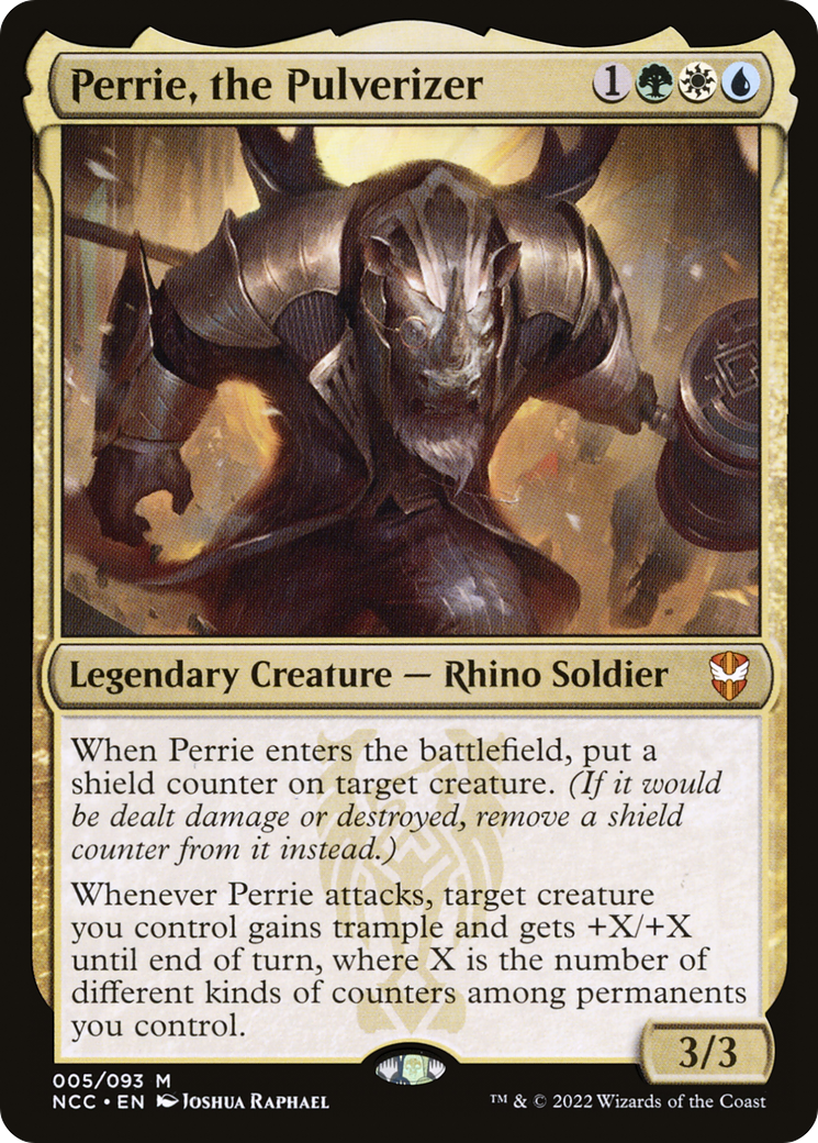 Perrie, the Pulverizer [Streets of New Capenna Commander]
