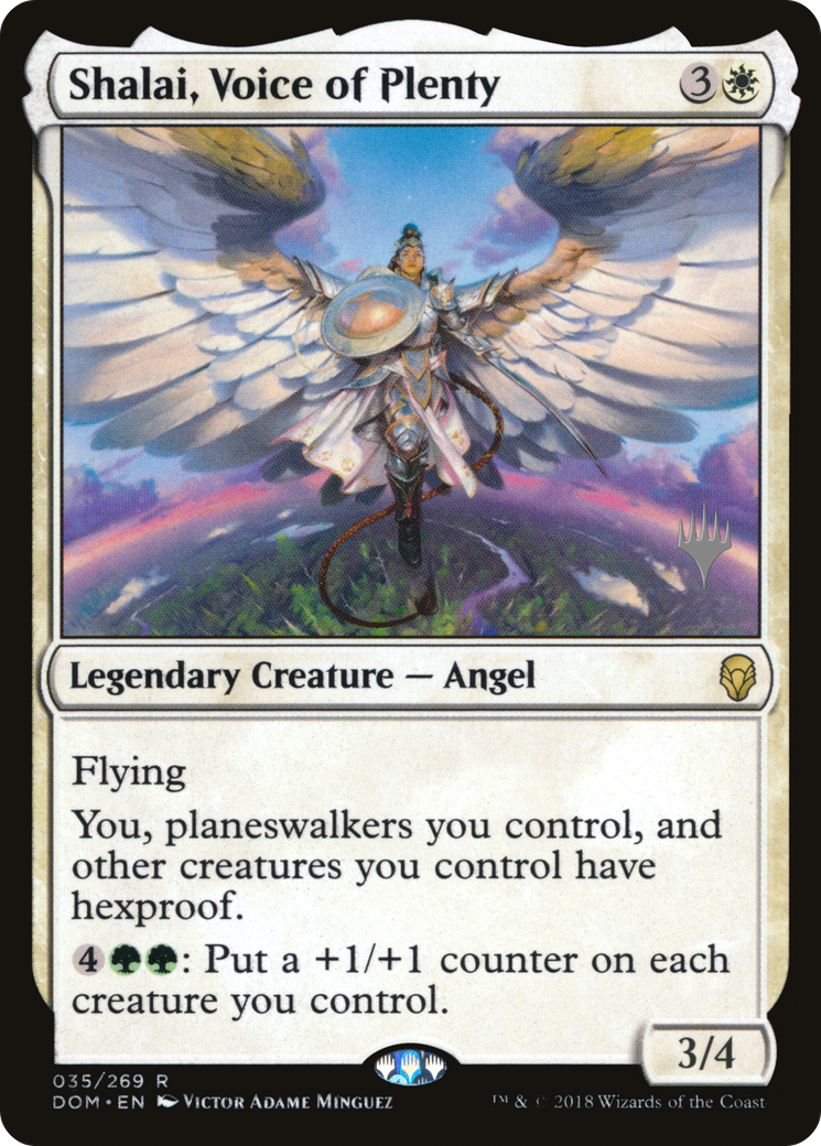 Shalai, Voice of Plenty (PPM20-035) - Dominaria Promos