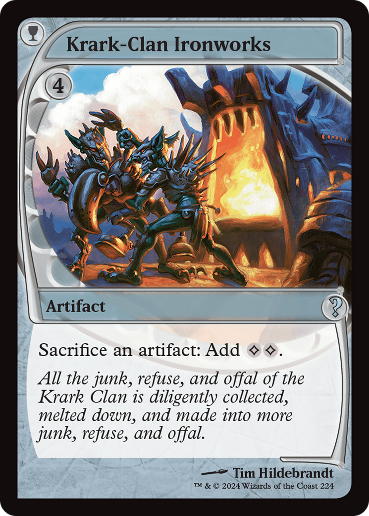 Krark-Clan Ironworks (Future Sight) (MB2-224) - Mystery Booster 2 Foil
