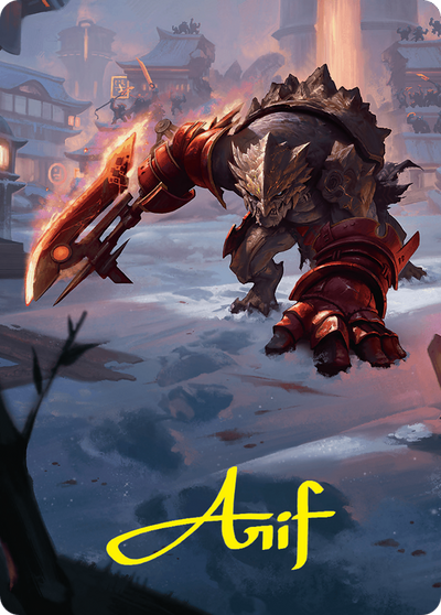 Searslicer Goblin // Searslicer Goblin (AFDN-039) - Foundations Art Series (Borderless) Foil