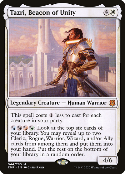 Tazri, Beacon of Unity (ZNR-044) - Zendikar Rising