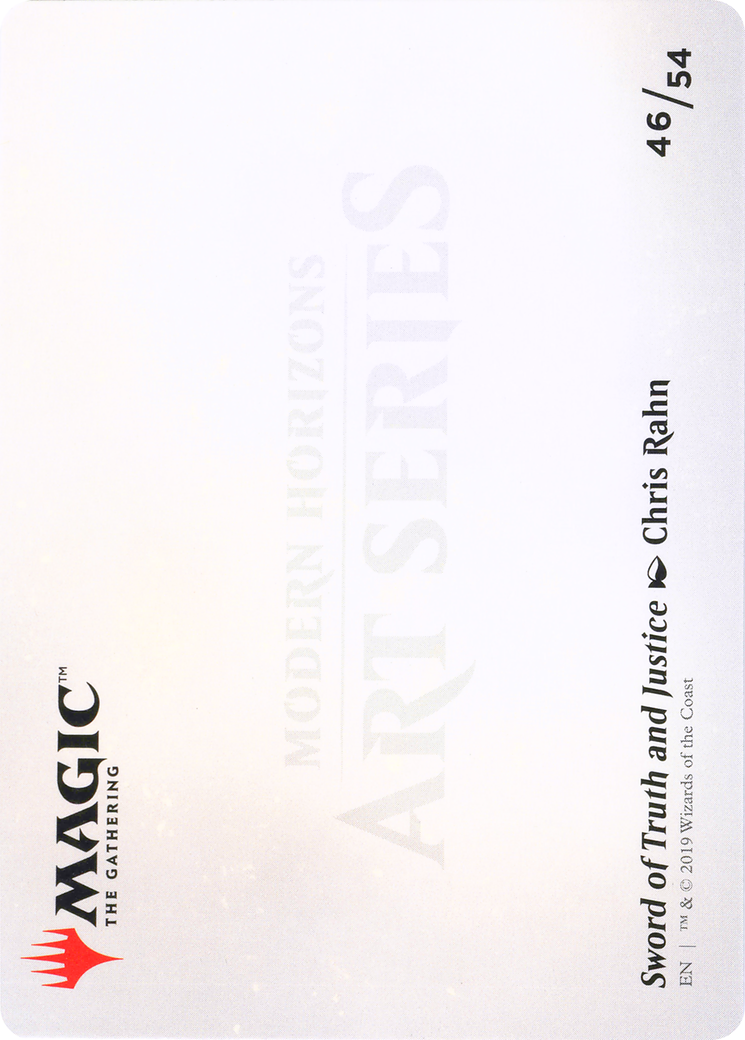 Sword of Truth and Justice // Sword of Truth and Justice (AMH1-046) - Modern Horizons Art Series (Borderless)