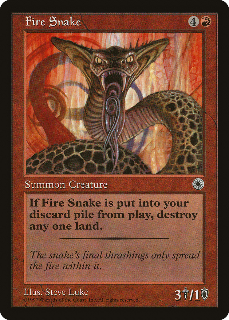 Fire Snake (POR-) - Portal