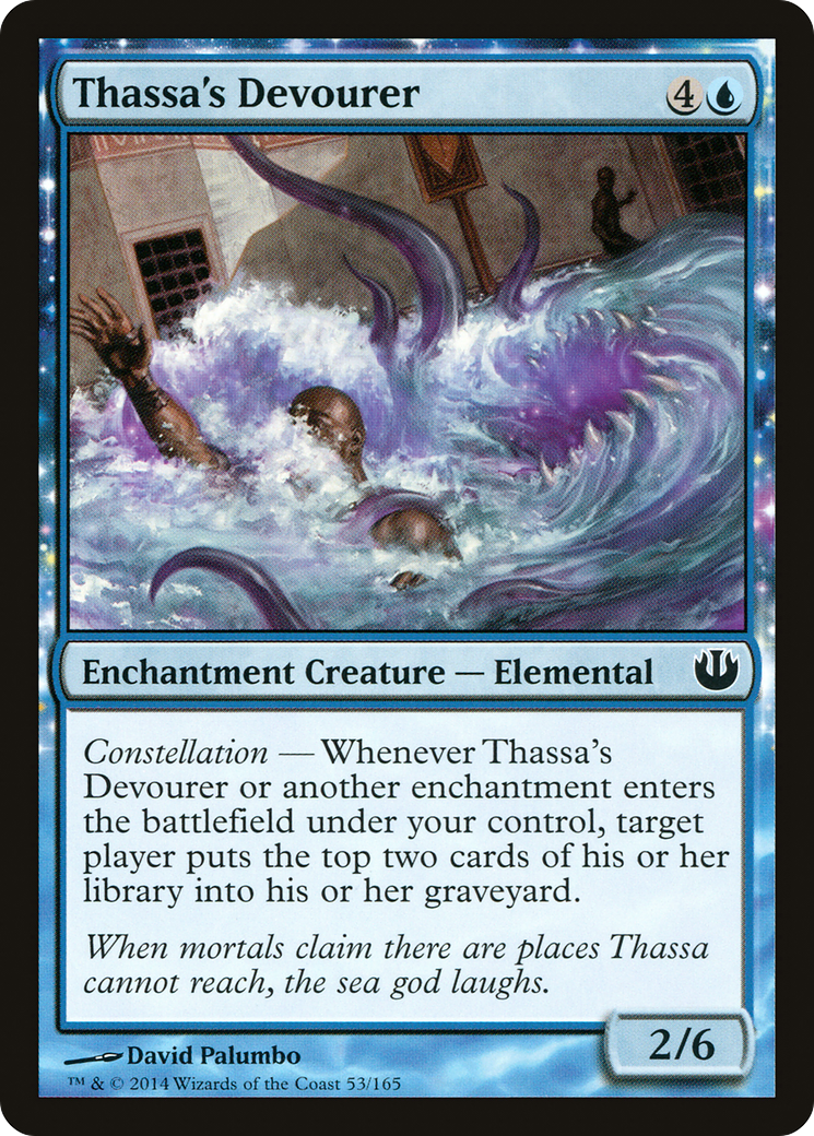 Thassa's Devourer (JOU-053) - Journey into Nyx: (enchantment)