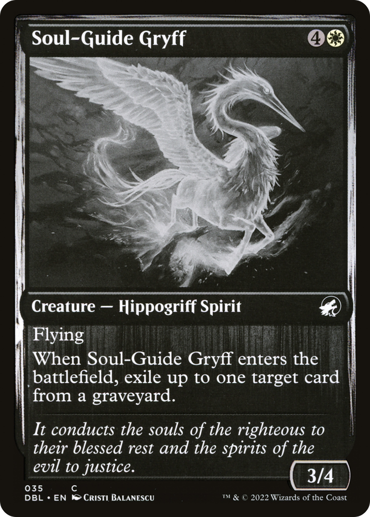 Soul-Guide Gryff (DBL-035) - Innistrad: Double Feature