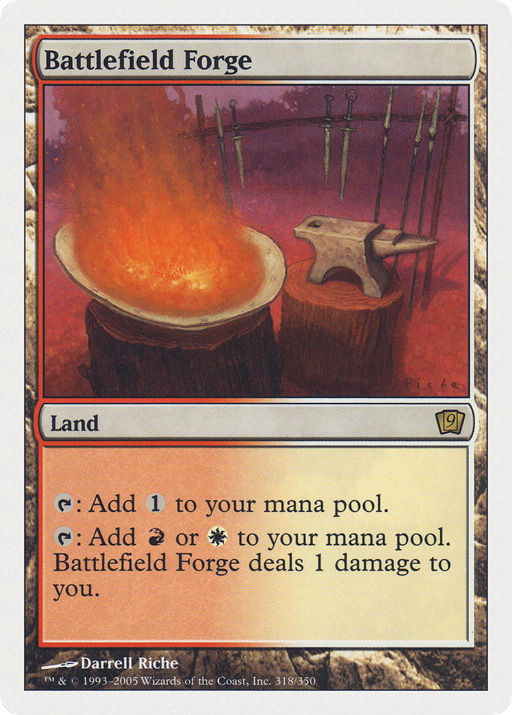 Battlefield Forge (9ED-318) - 9th Edition Foil
