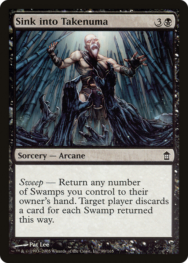 Sink into Takenuma (SOK-089) - Saviors of Kamigawa Foil